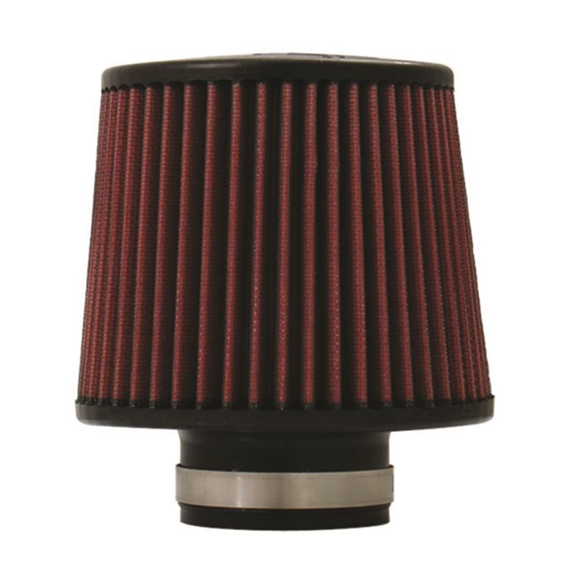 Injen High Performance Air Filter - 2.50 Black Filter 6 Base / 5 Tall / 5 Top