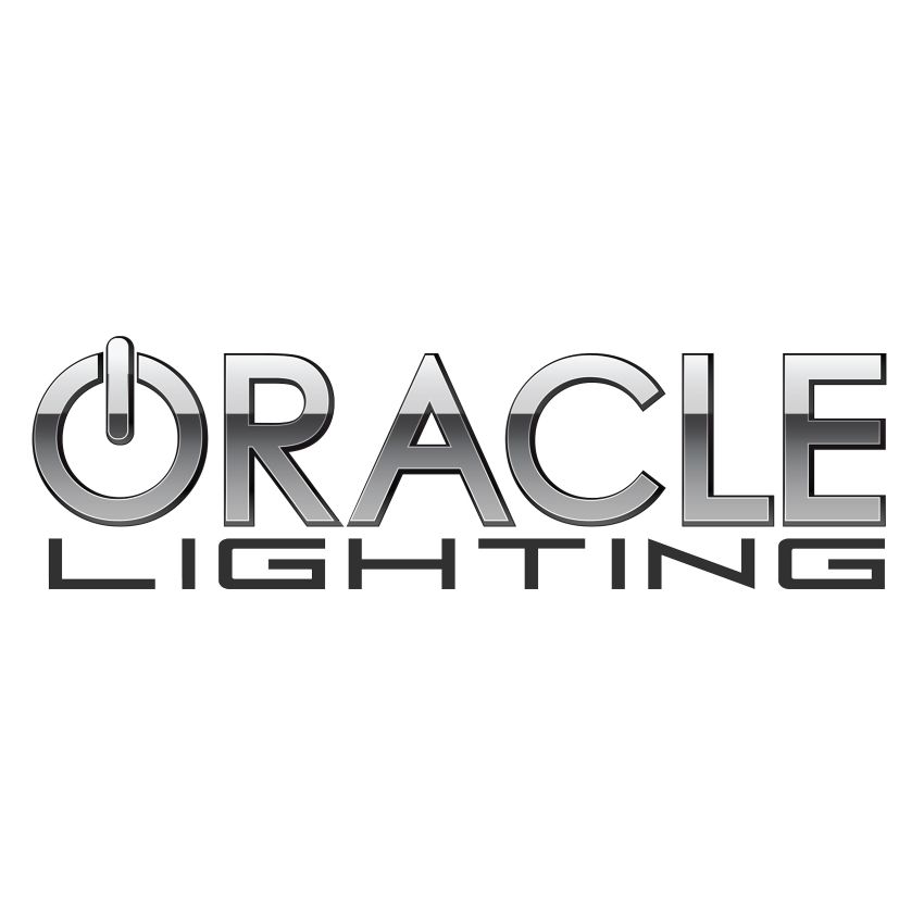 Oracle Lighting 8031-504 Edition Badge, Right/Passenger, Black/White
