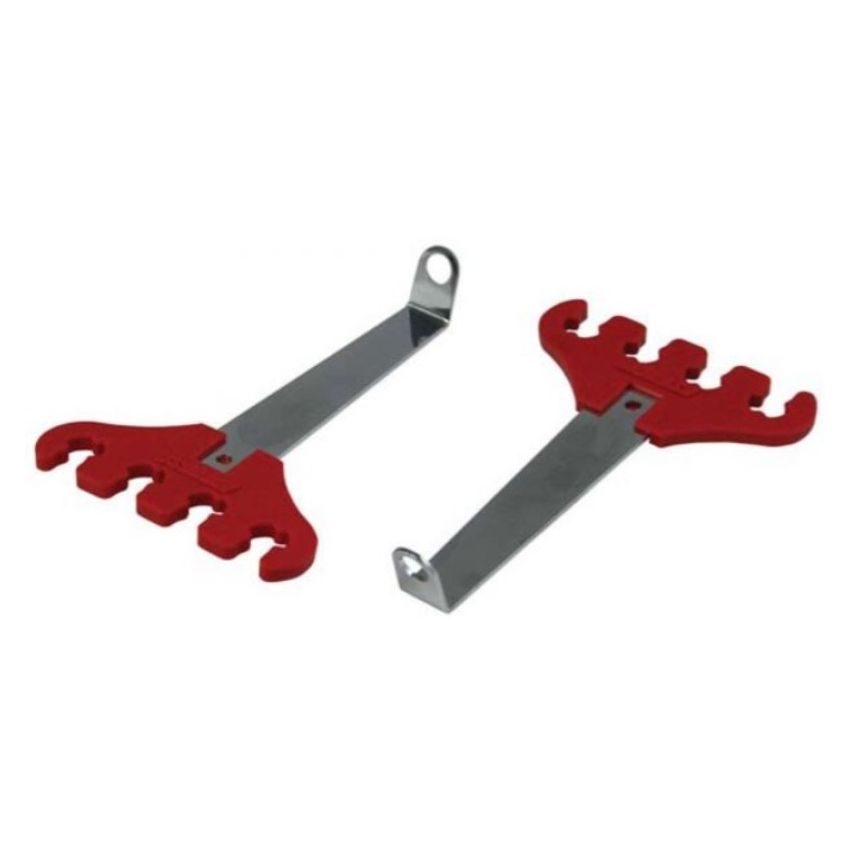 MOROSO MOR72181 Four Hole Wire Looms Red