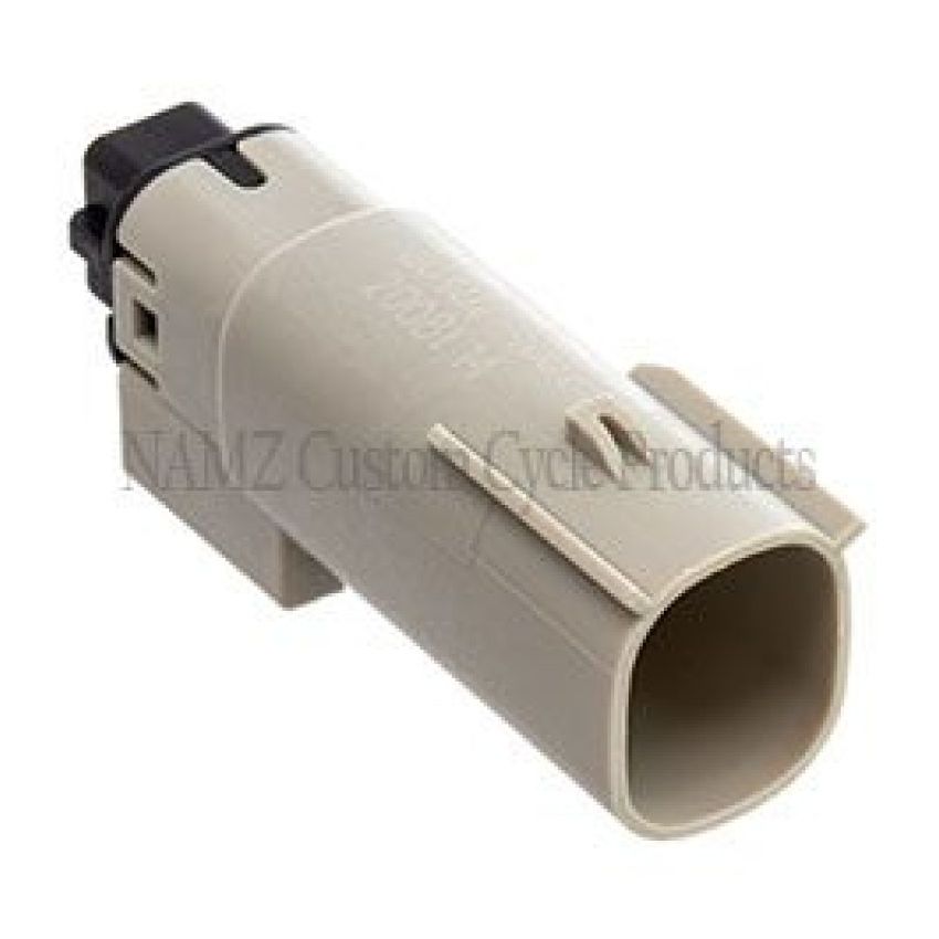 NAMZ NM-33482-4002 07-23 V-Twin Molex MX-150 4-Position Male Connector - Gray (HD 72415-07GY)