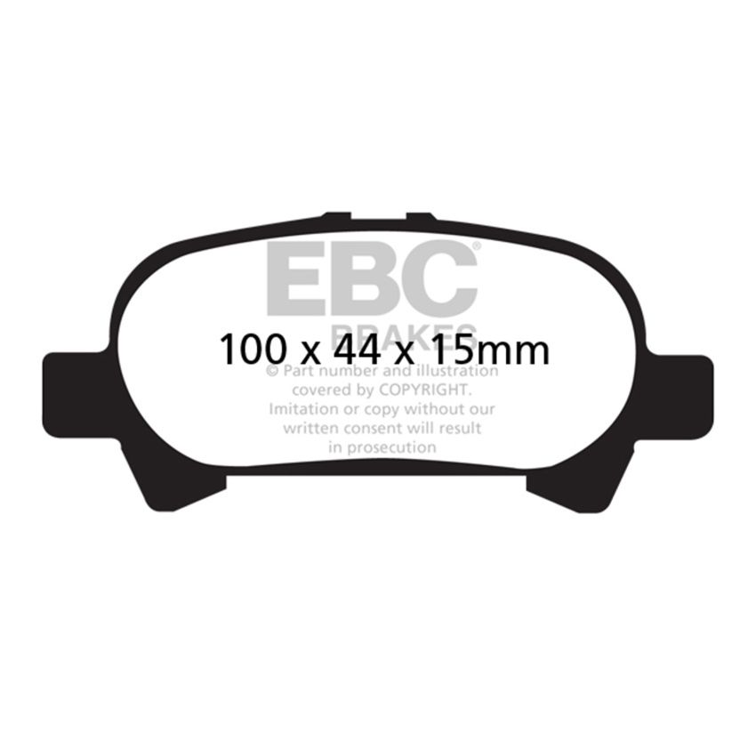 EBC 00-04 Toyota Avalon 3.0 Ultimax2 Rear Brake Pads