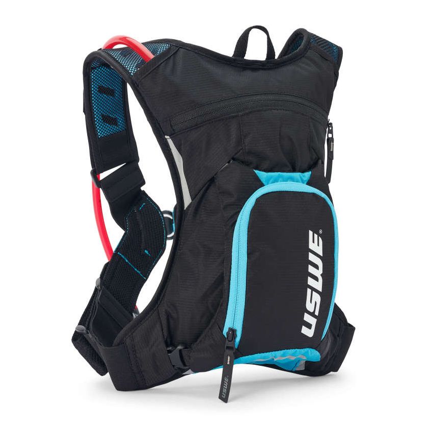 USWE 2035231 MTB Hydro Hydration Pack 3L - Black/Horizon Blue