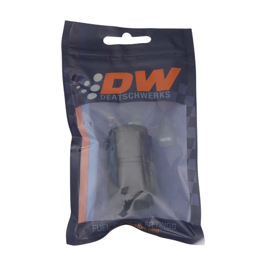 DeatschWerks 10AN Flare Female Swivel to 10AN Flare Female Swivel - Anodized Matte Black