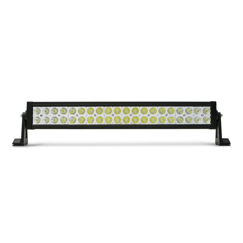 DV8 Offroad B20CE120W3W Chrome Series 20in Light Bar 120W Flood/Spot 3W LED