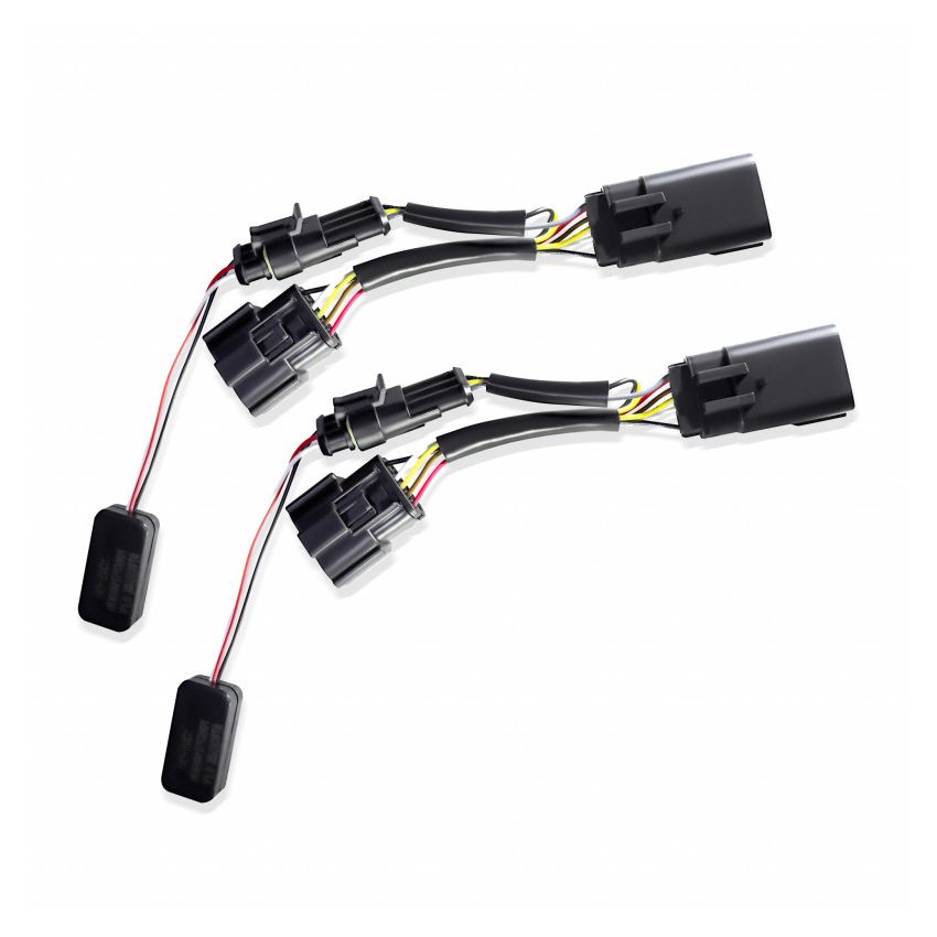 AlphaRex 19-22 Dodge Ram 1500 Stock LED Tail Light (Non-Sensor) to ARX Tail Light Converters - Pair