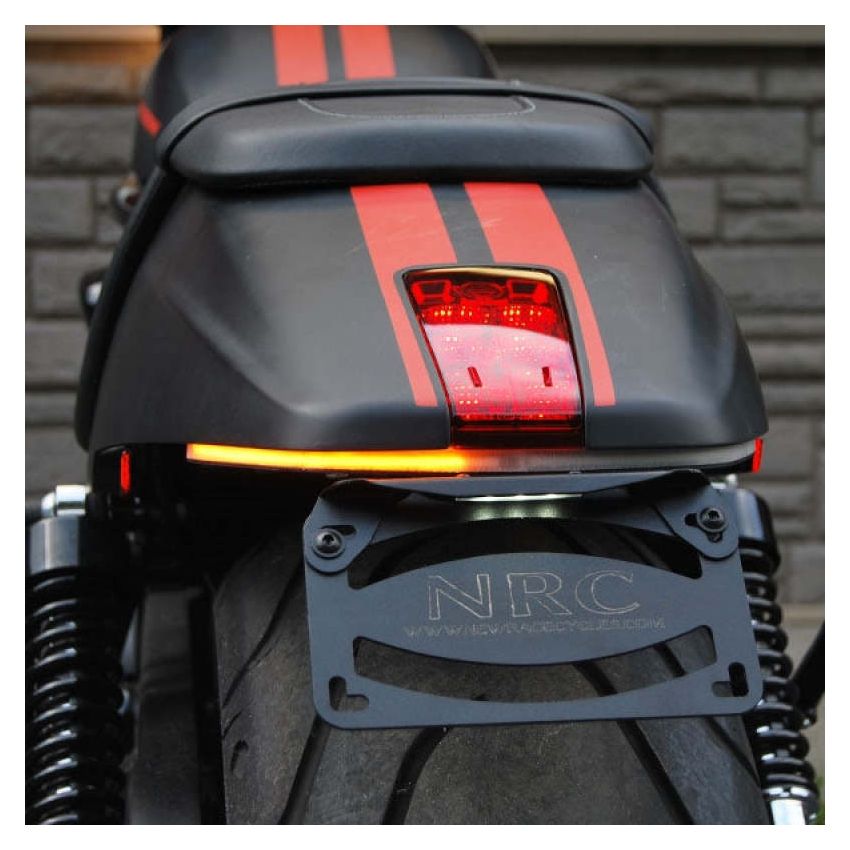 New Rage Cycles VROD-FE-US-L 12-17 Harley Davidson V-ROD Fender Eliminator Kit w/Load EQ