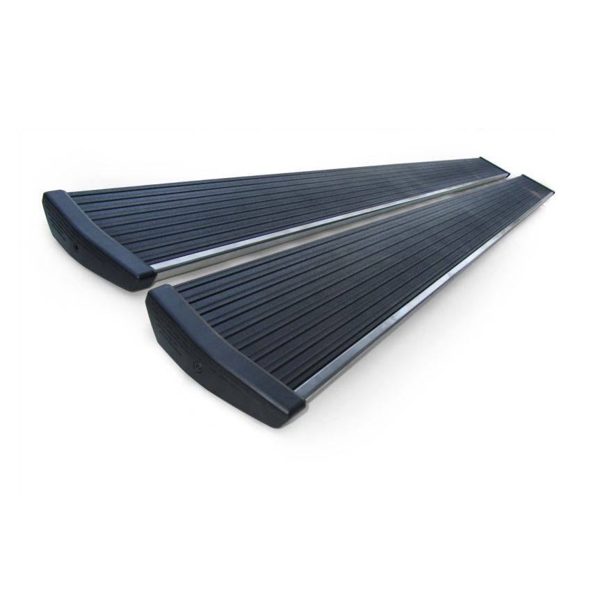 AMP Research PowerStep 79in Silver Trim Strip Full Kit w/ Extrusions