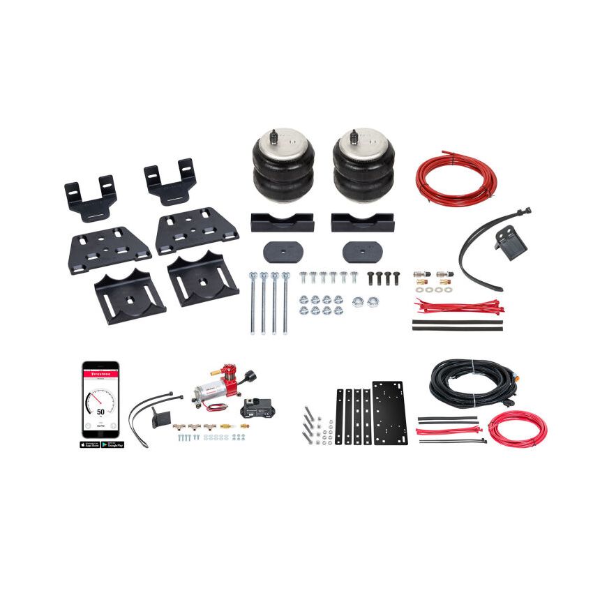 Firestone 2894 24-25 Toyota Tacoma 4WD Only Ride-Rite AIO Wireless Air Helper Spring Kit (W217602894)