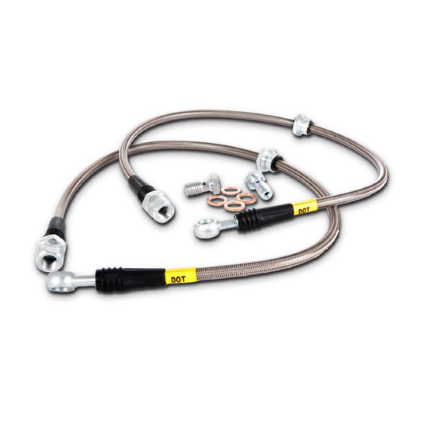 StopTech Porsche 911 Carrera 2 NT 996/997 Front OR Rear Stainless Steel Brake Line Kit