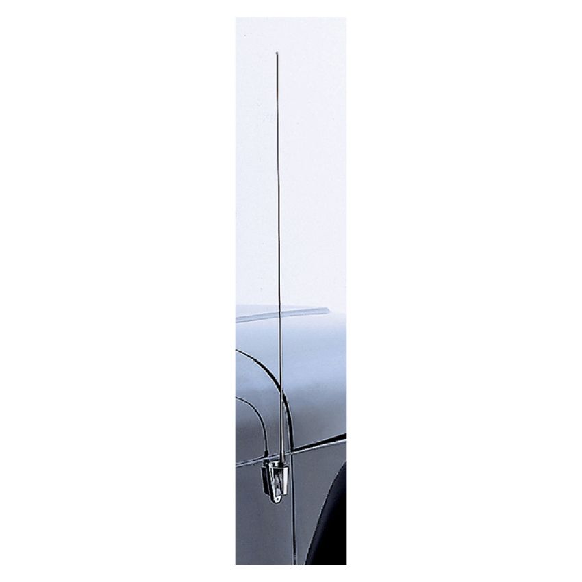 Rugged Ridge 97-06 Jeep Wrangler TJ/LJ Stainless Steel Antenna Mast & Base