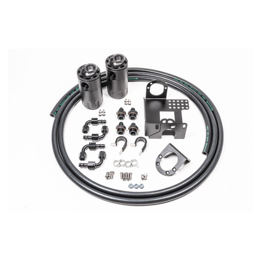 Radium Engineering 90-05 Mazda MX-5 Dual Catch Can Kit Fluid Lock