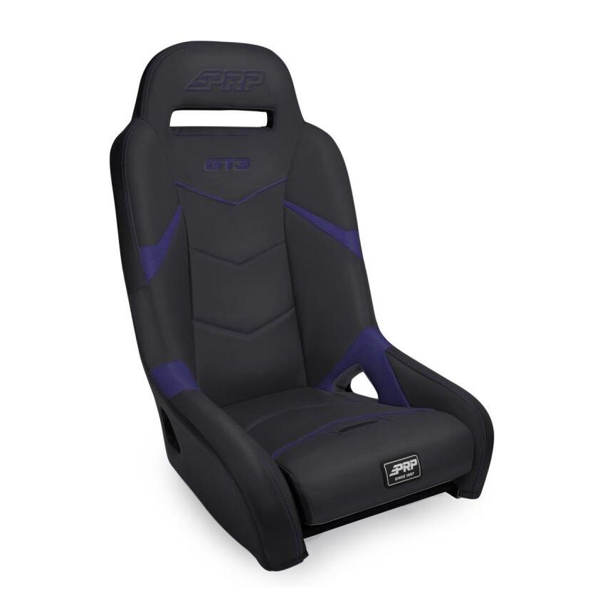 PRP Seats A7301-PORXP-M PRP GT3 Suspension Seat - Black/Purple