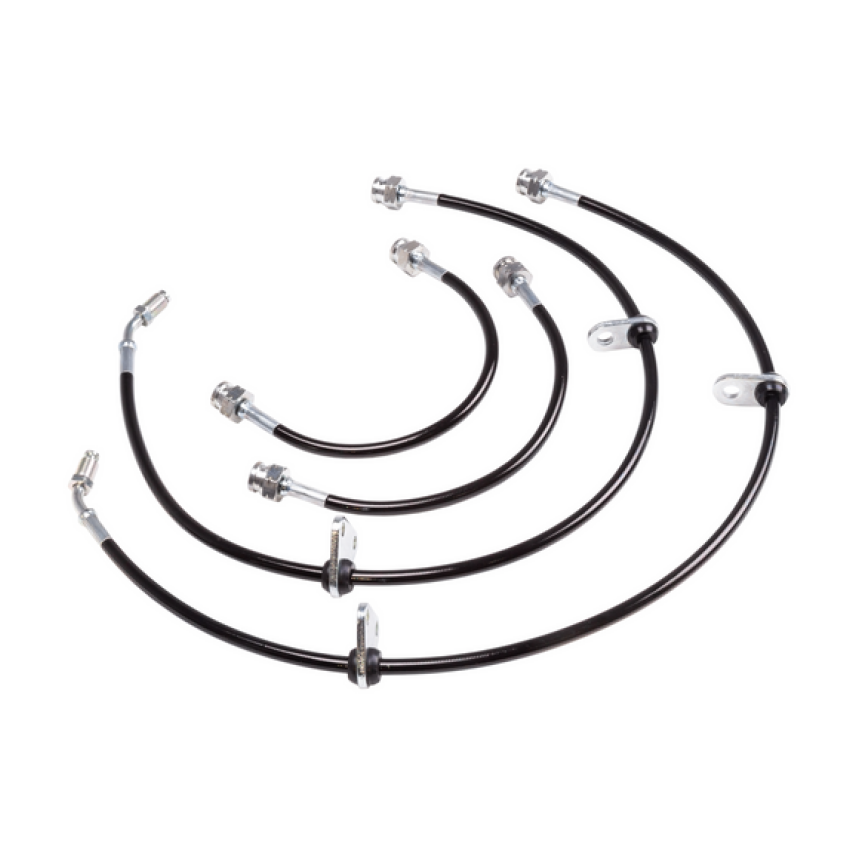 Chase Bays CB-H9200DRUM-RRFW 92-00 Honda Civic/del Sol (w/Rear Drum) Caliper Brake Lines - Rear Lines