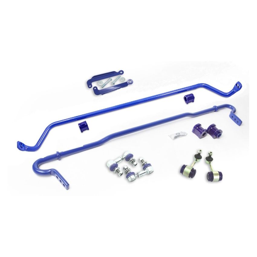 SuperPro 2015 Subaru WRX STI Launch Edition Front / Rear 26mm F/24mm R Adjustable Sway Bar Link Set
