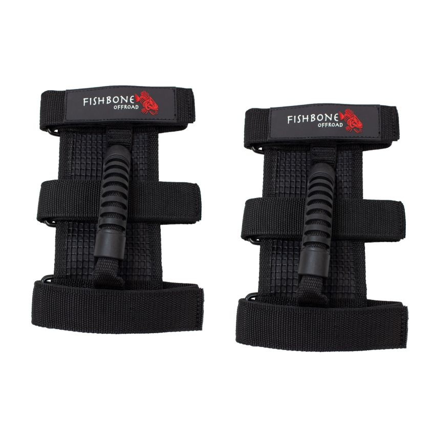 Fishbone Offroad Grab Handles w Three Straps