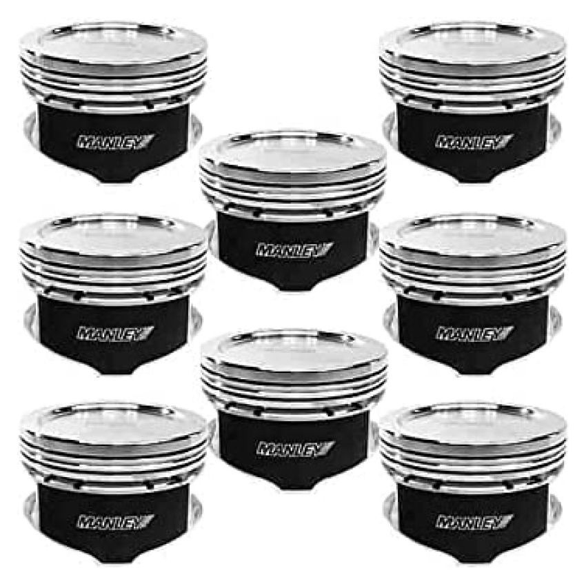 Manley Ford 4.6L SOHC/DOHC 2/4 Valve 3.572in Bore 3.750in Stroke -23cc Dish Extreme Duty Piston Set