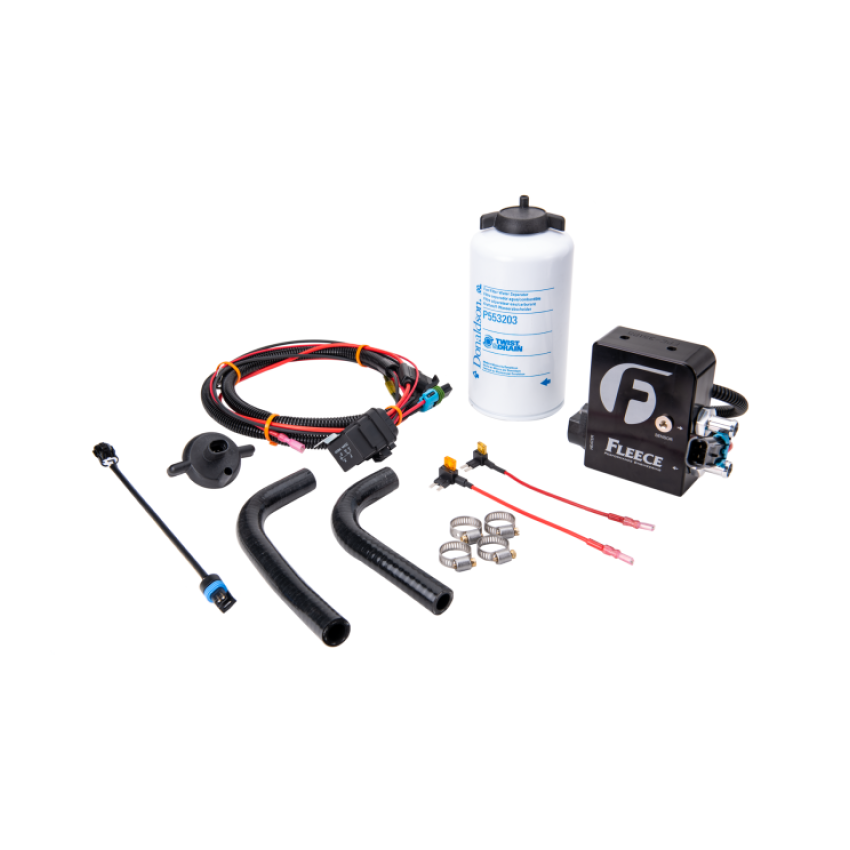 Fleece Performance 11-16 GM 2500/3500 Duramax Auxiliary Heated Fuel Filter Kit