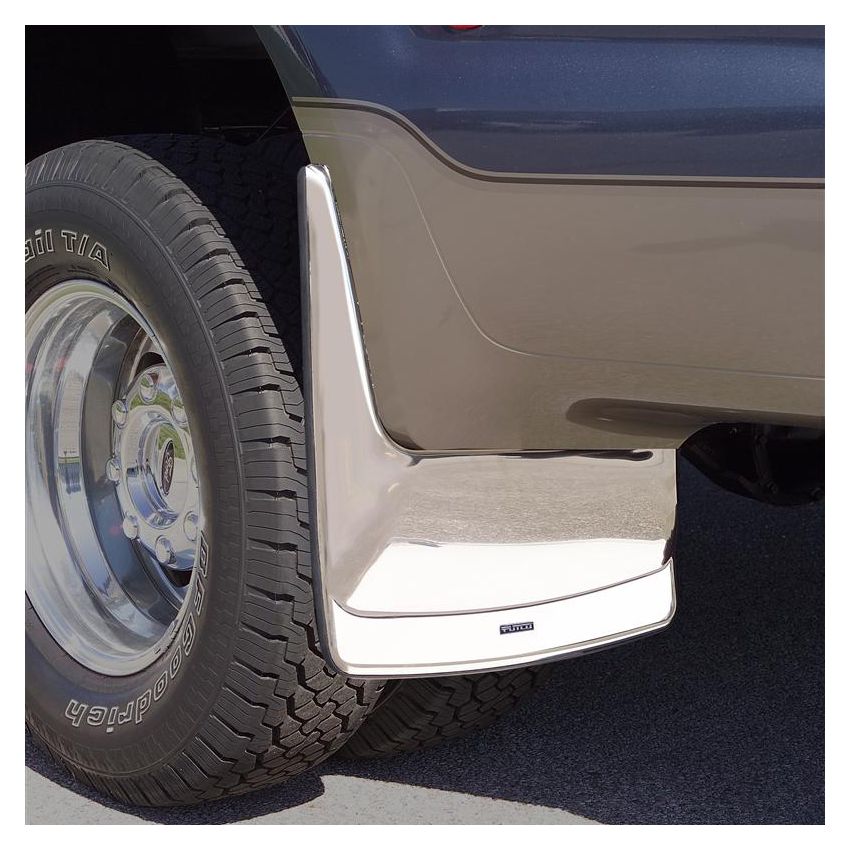 Putco 79551 99-10 Ford SuperDuty Dually (Rear) Form Fitted Mud Skins