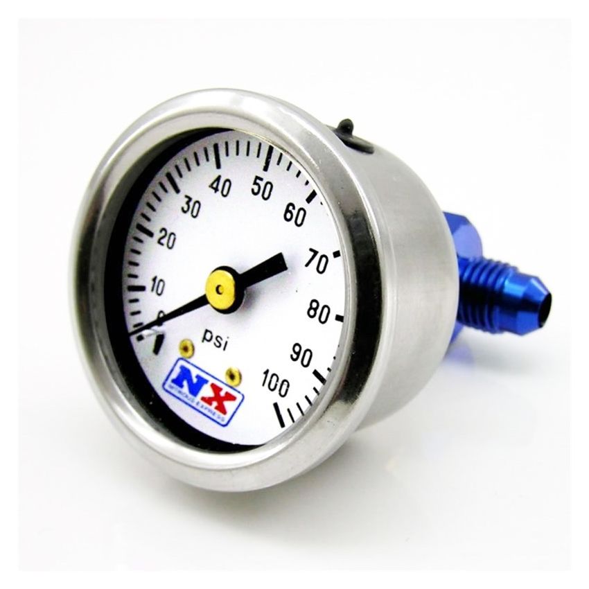 Nitrous Express Fuel Pressure Gauge (0-100 PSI w/Manifold)