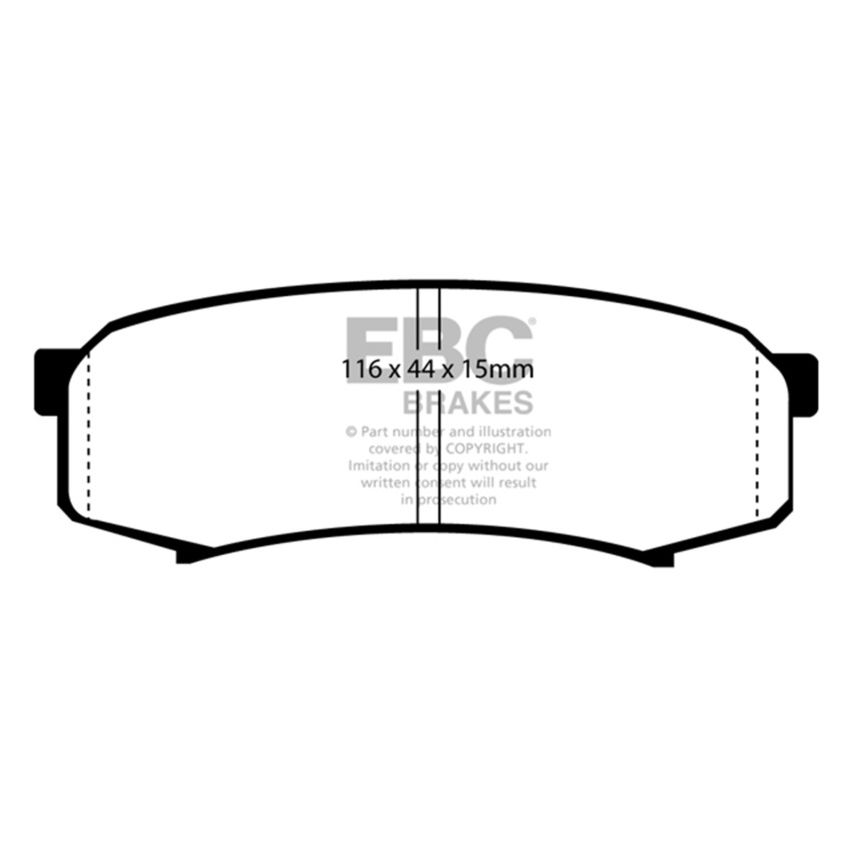 EBC UD606 10+ Lexus GX460 4.6 Ultimax2 Rear Brake Pads