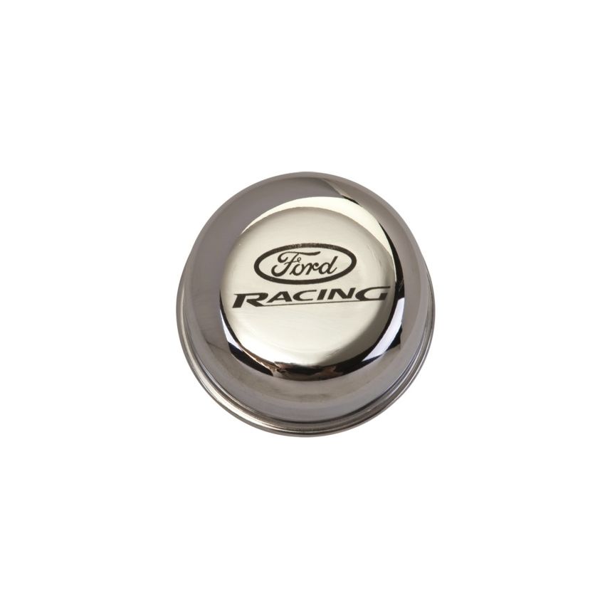 FORD FRDM6766-FRNVCH Breather Cap w/Ford Racing Logo - Chrome