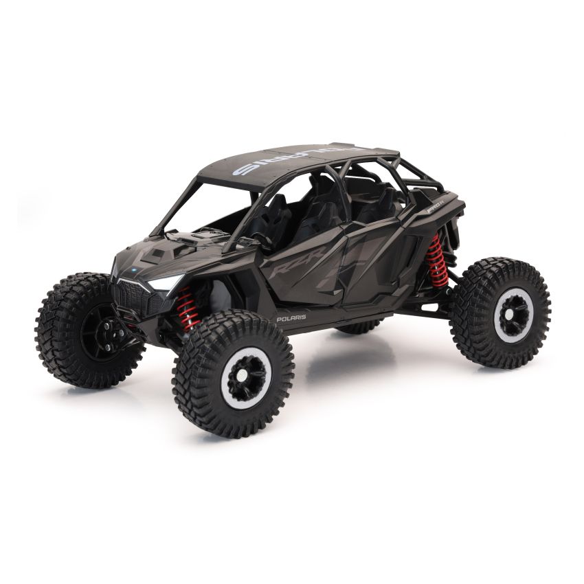 New Ray Toys 58466B Polaris RZR Pro R 4 Rock Crawler Stealth Black Scale - 1:18