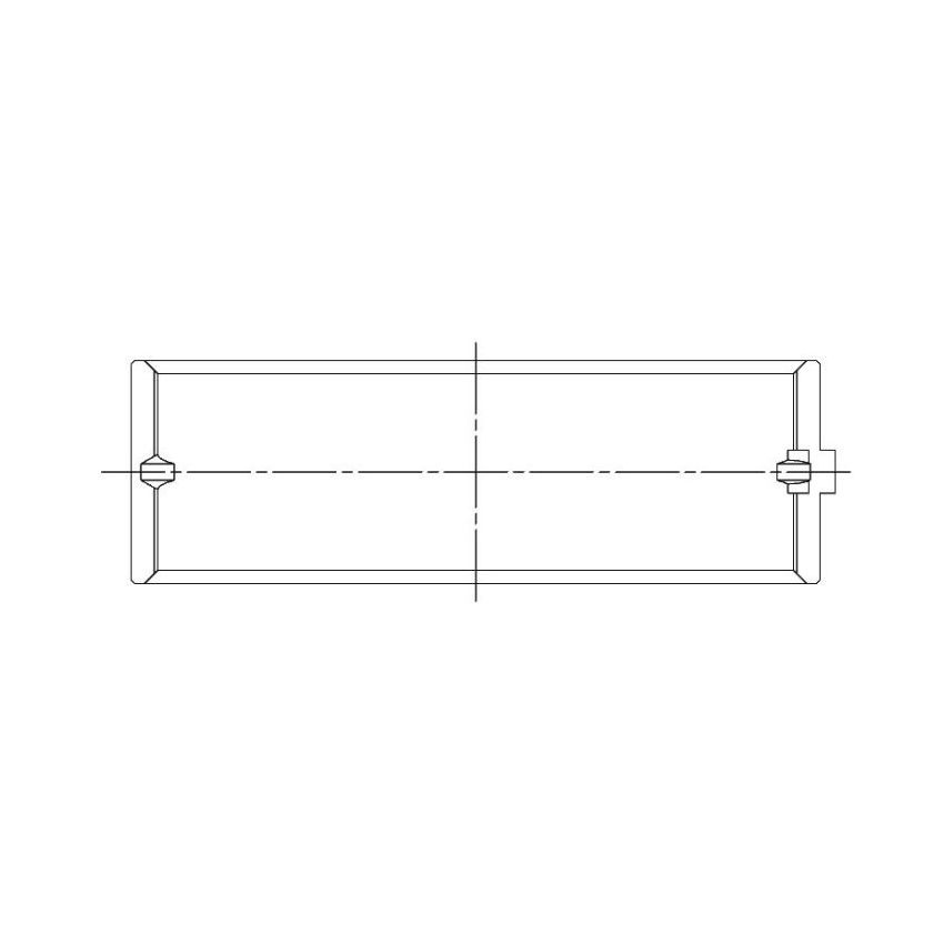 ACL BEARINGS AEB5M429HC-001 Main Bearing Set Coated SBC 265/283/302/327