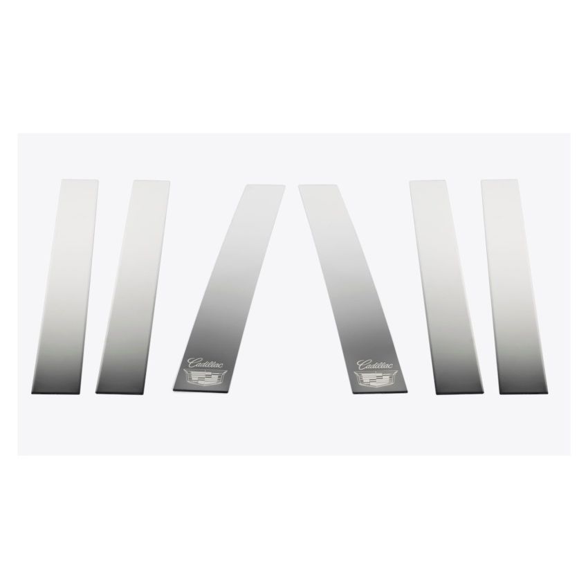 Putco 402623GM-3 15-20 Cadillac Escalade ESV - 6pcs - SS Pillar Posts