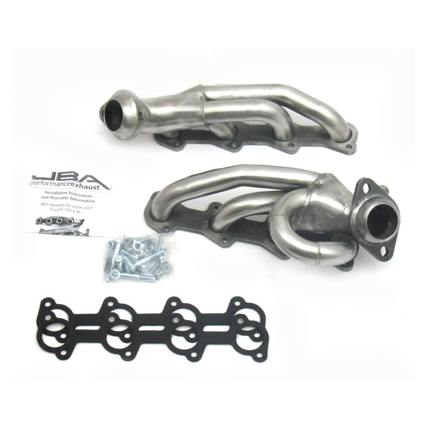 JBA 04-08 Ford F-150 4.6L 2V 1-1/2in Primary Raw 409SS Cat4Ward Header