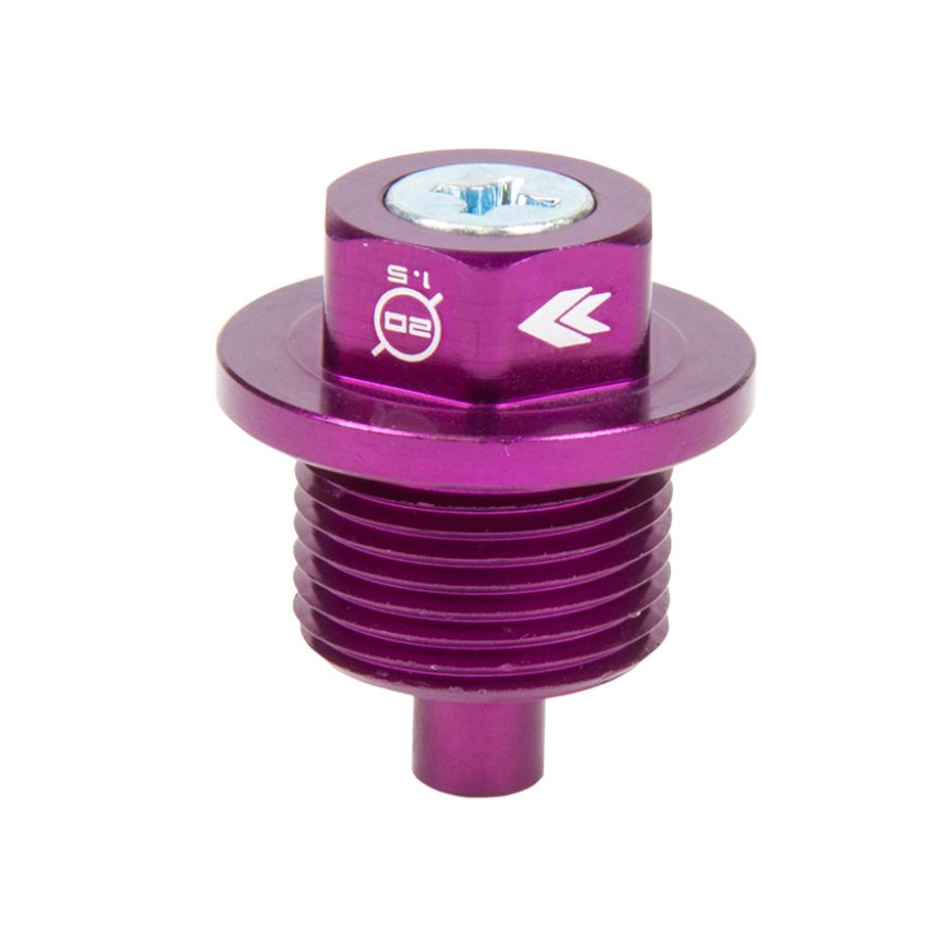 NRG Magnetic Oil Drain Plug M20X1.5 Subaru - Purple