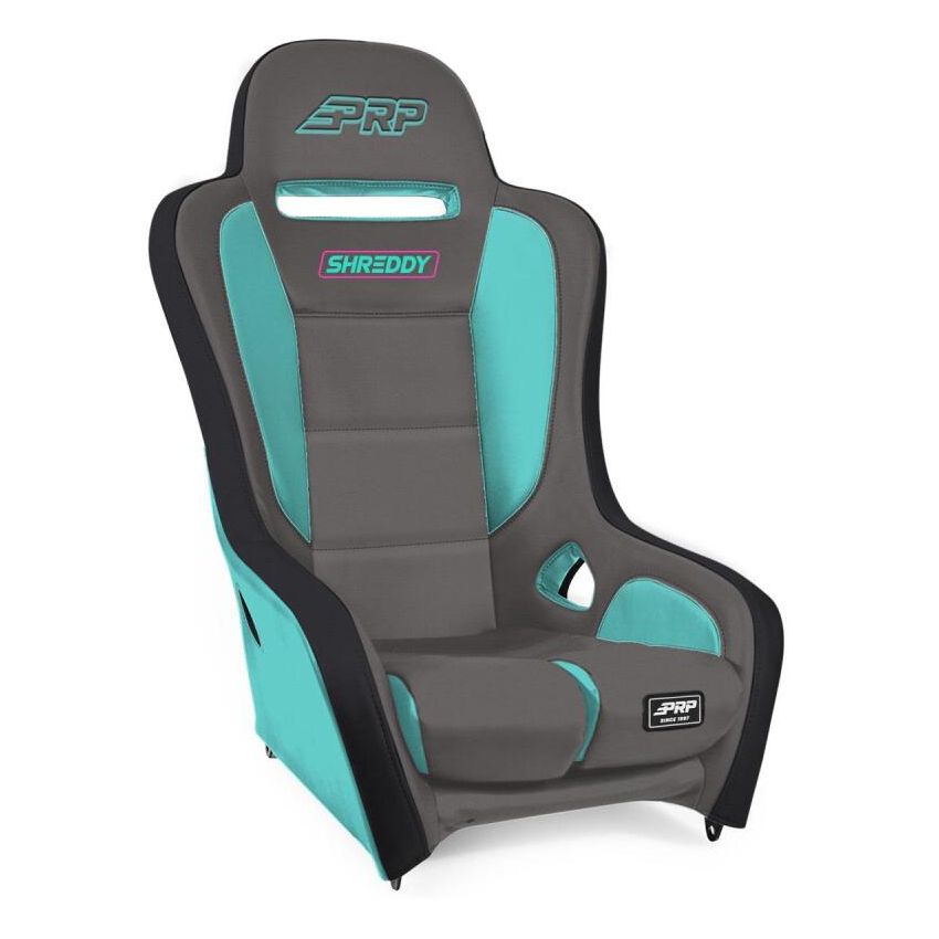 PRP Shreddy Podium Suspension Seat - Grey/Teal