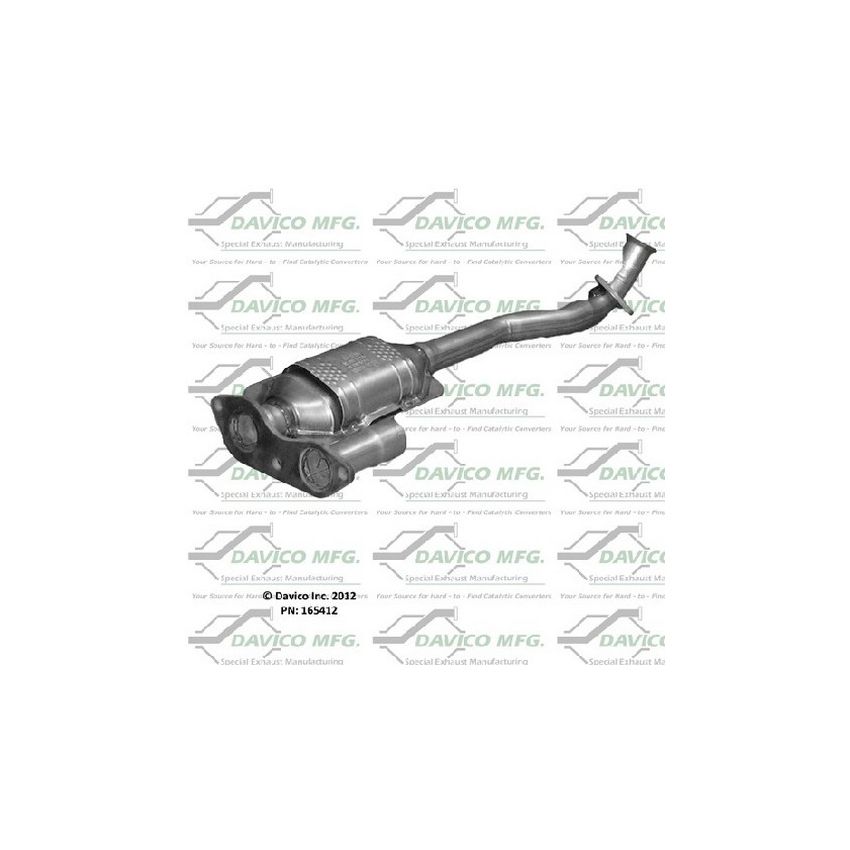 Davico 185422 CARB (CA, CO, NY, ME) Catalytic Converter Right