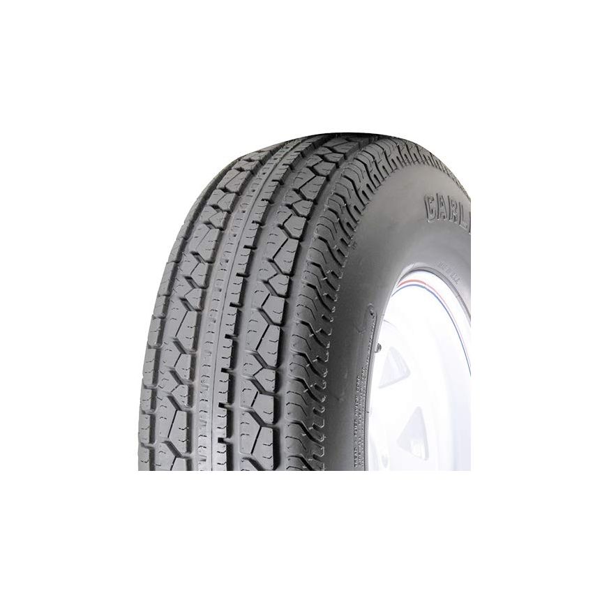 Carlisle 20.5x8.0-10 Car Sport Trail White Assembly