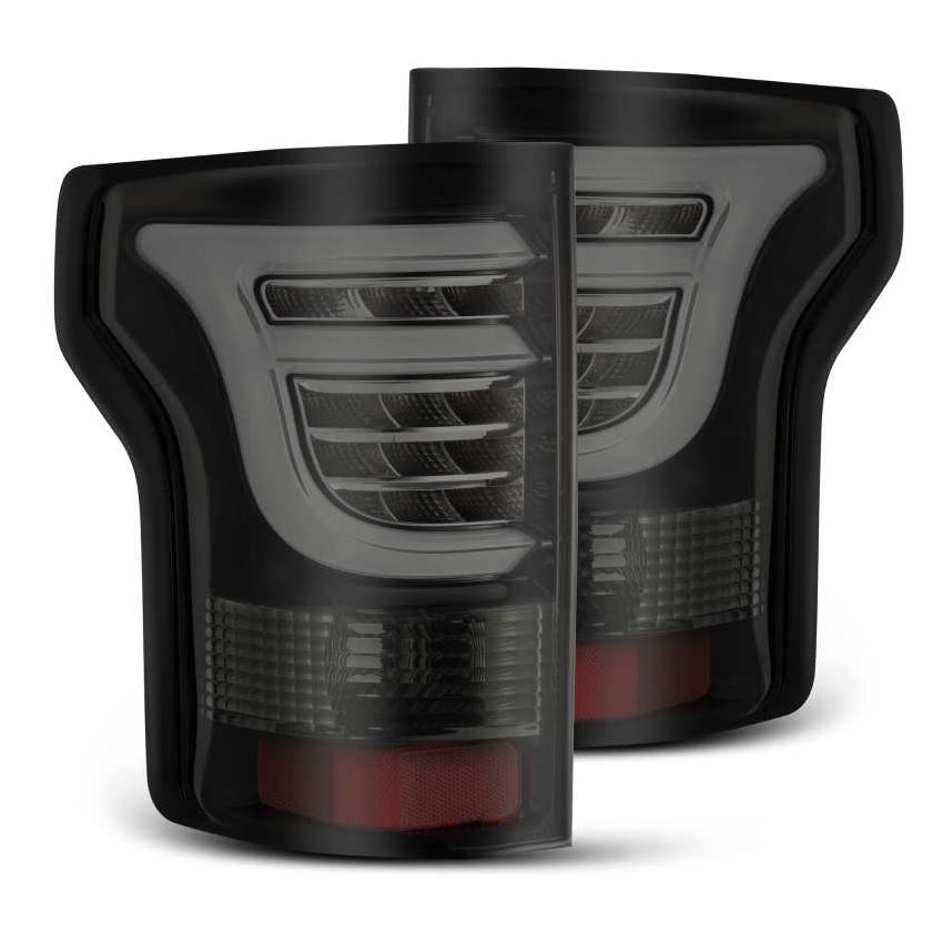 AlphaRex 15-17 Ford F-150 (Excl Models w/Blind Spot Sensor) PRO-Series LED Tail Lights Jet Black