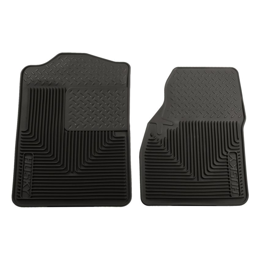 HUSKY LINERS HSK51041 Heavy Duty Floor Mats- Black