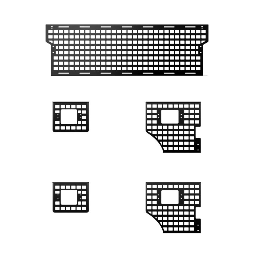 Putco 15-21 Ford F-150 - 8ft Box (Long Box) Molle Driver Side Panel