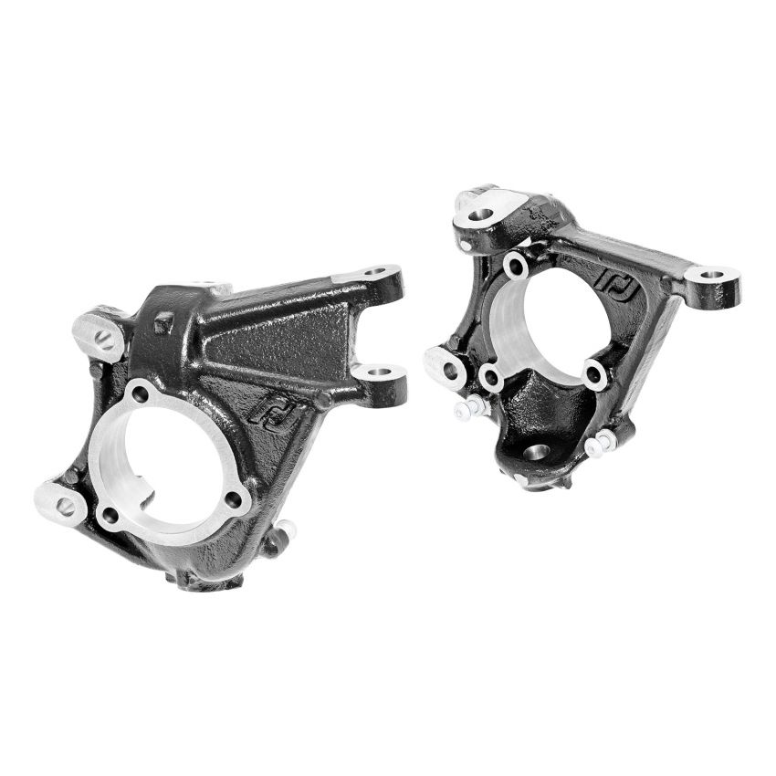 RockJock RJ-437100-101 JK Wrangler Unlimited 4Dr Currectlync High Steer Knuckles 2-3/4in Tie Rod & Drag Link Lift
