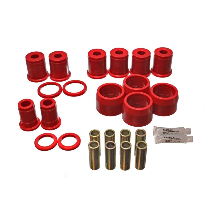 Energy Suspension Rear Cntrl Arm W/Thrust Washrs - Red