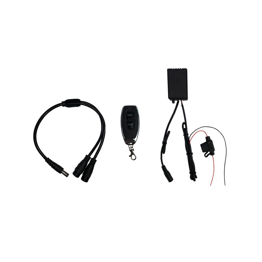 Granatelli Motor Sports 303510R-D Granatelli Exhaust Cutout 1-Touch Switch Remote (Dual Cutout)