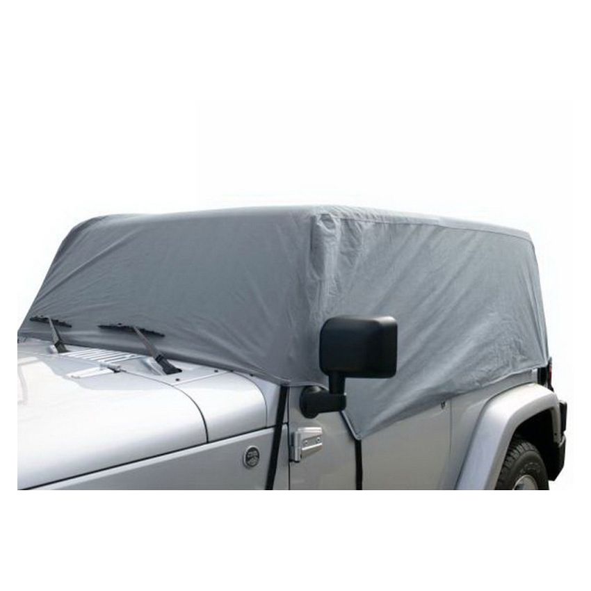Rampage 1263 2007-2018 Jeep Wrangler(JK) Car Cover 4 Layer - Grey