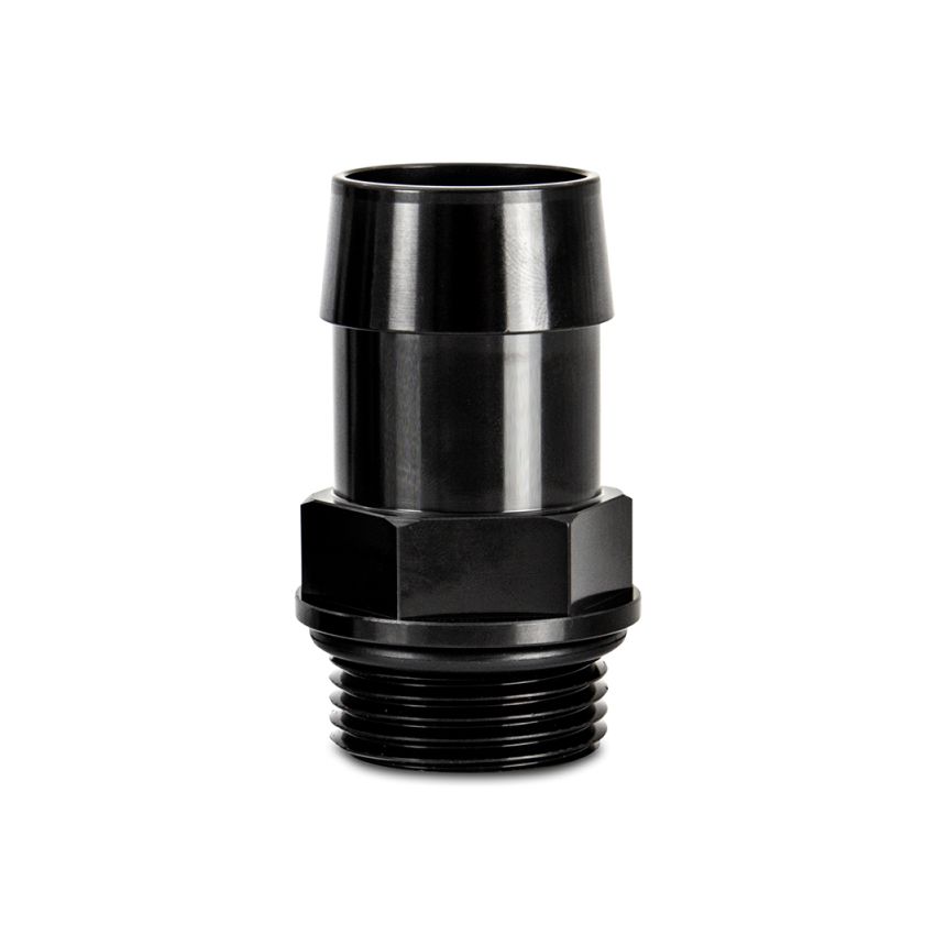 Mishimoto 1pc M27x2.0 1in Aluminum Catch Can Fitting Black