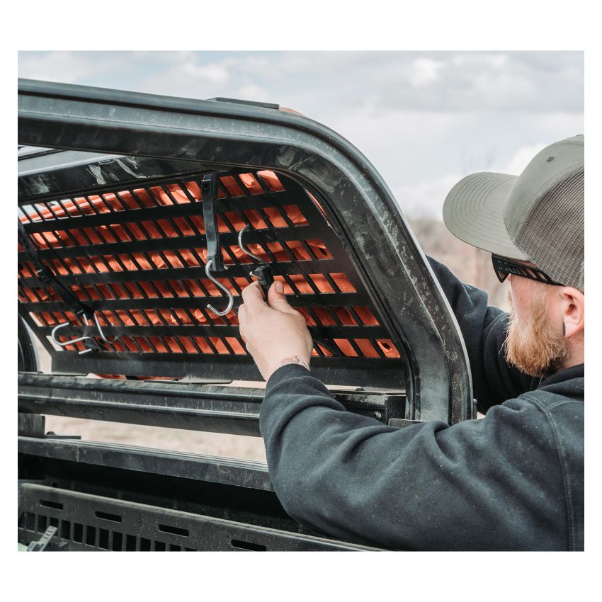 Putco Full Length TEC Molle Mounting Plate for 17-21 Ford Super Duty - 58inW x 18.5inH (Fits 184200)