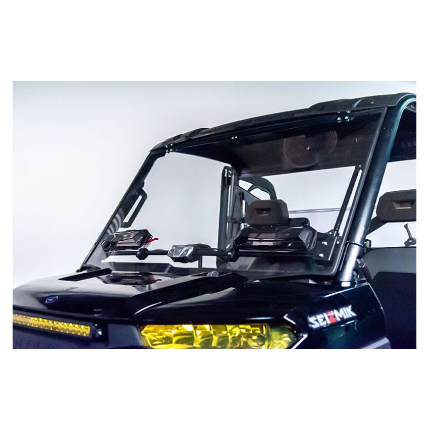 Seizmik 50-50222KIT 15-23 Polaris Ranger 500/ 570/ EV Mid-Size Profit Windshield Flip Up Vent