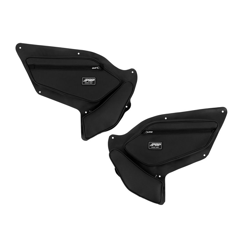 PRP Polaris RZR PRO XP/PRO R/Turbo R Front Door Bags with Knee Pad (Pair)