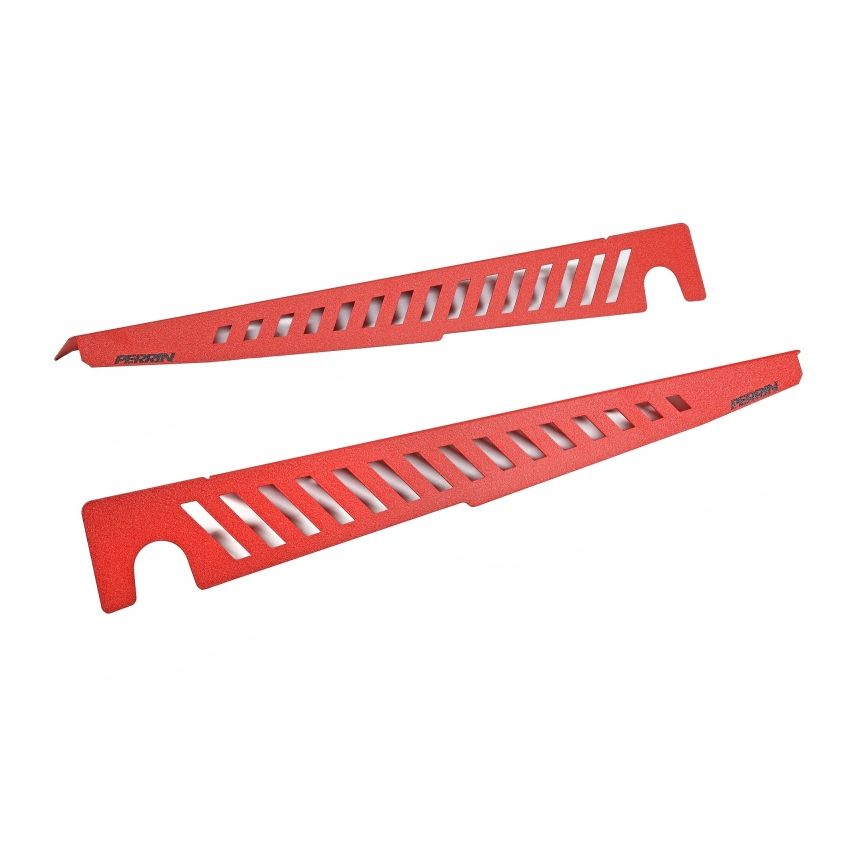 Perrin 22-23 Subaru WRX Fender Shroud Set - Red