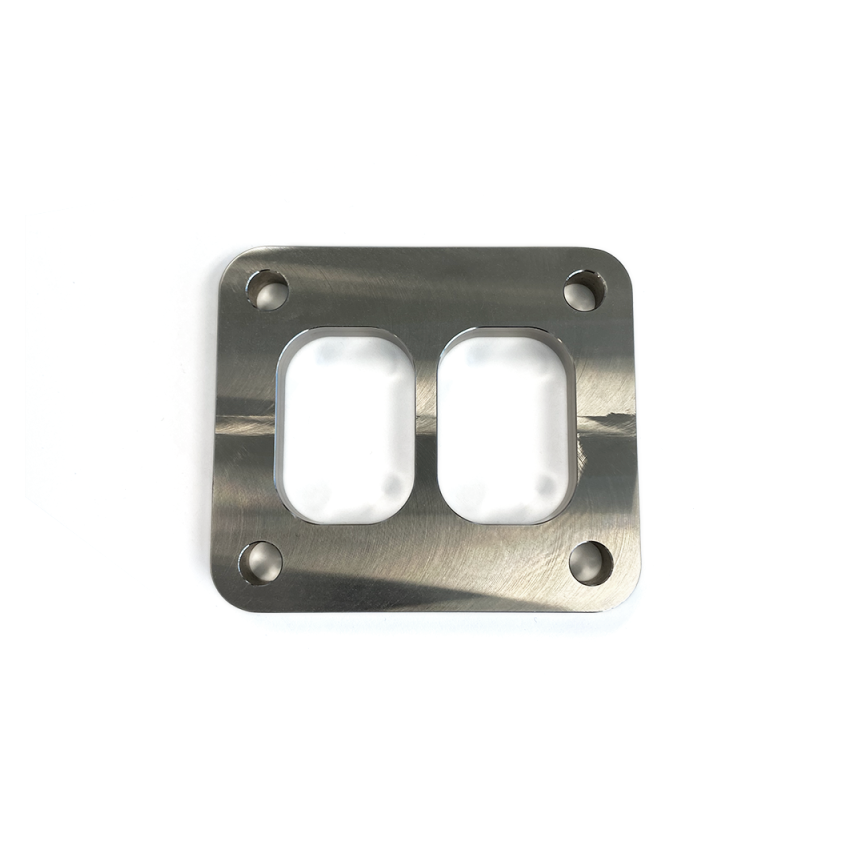 Stainless Bros SS304 T4 Turbo Inlet flange - Divided - 1/2in / 12.7mm - Unthreaded
