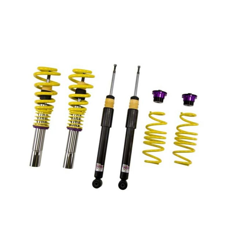 KW 10210075 Coilover Kit V1 Audi A4 S4 (8K/B8) w/o electronic dampening controlSedan FWD + Quattro