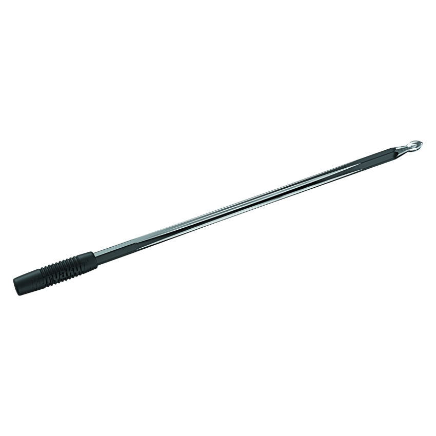 Kuryakyn 864 Billet Antenna Hex/Grooved Black & Raw