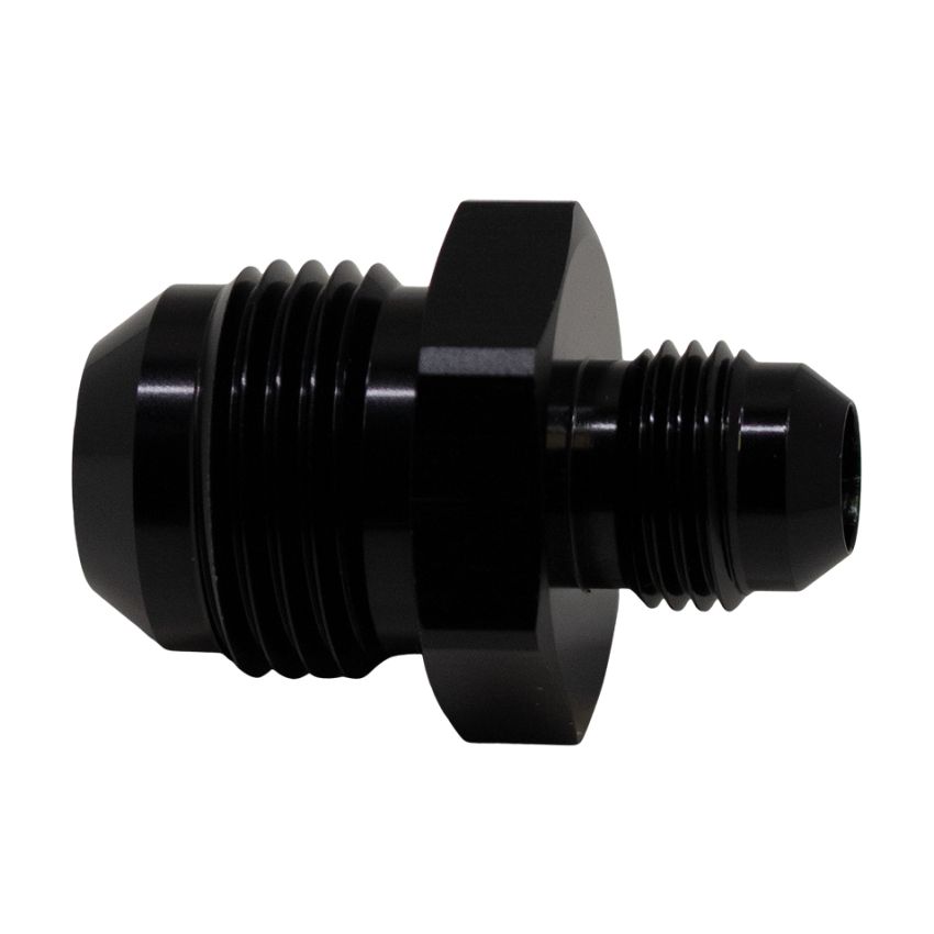 DeatschWerks 10AN Male Flare to 6AN Male Flare Reducer Straight - Anodized Matte Black