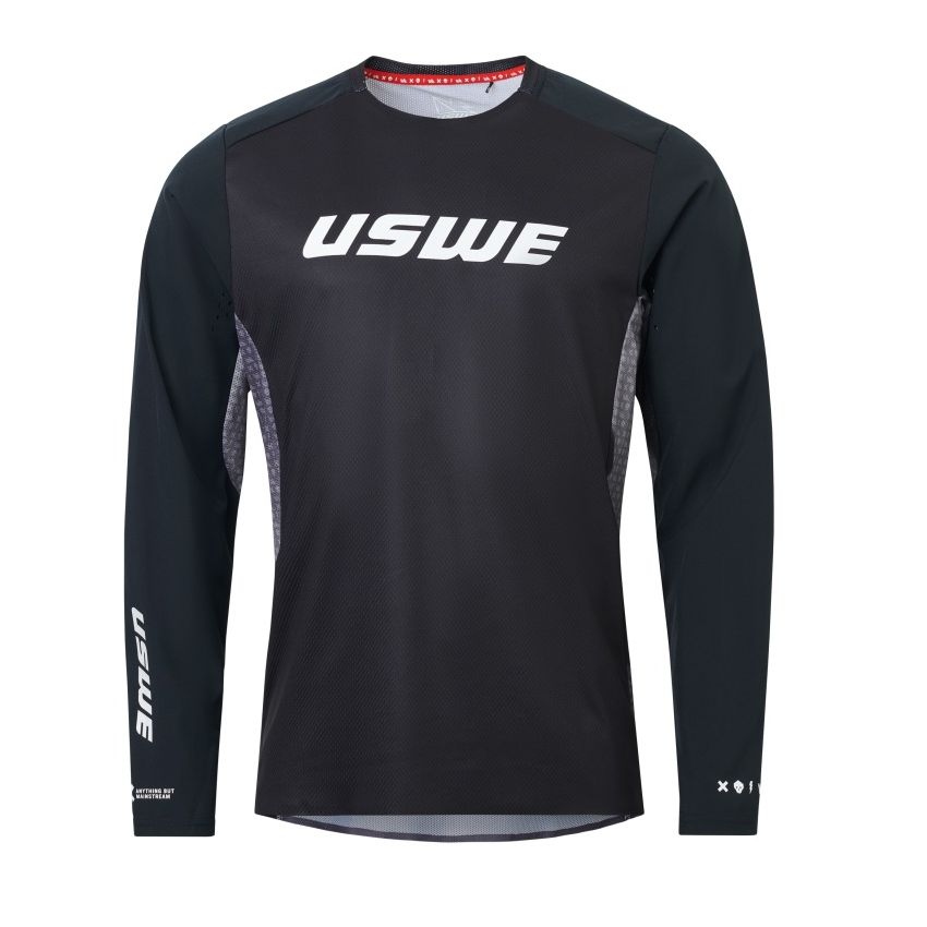 USWE 80951001999107 Lera Off-Road Jersey Adult Black - XL
